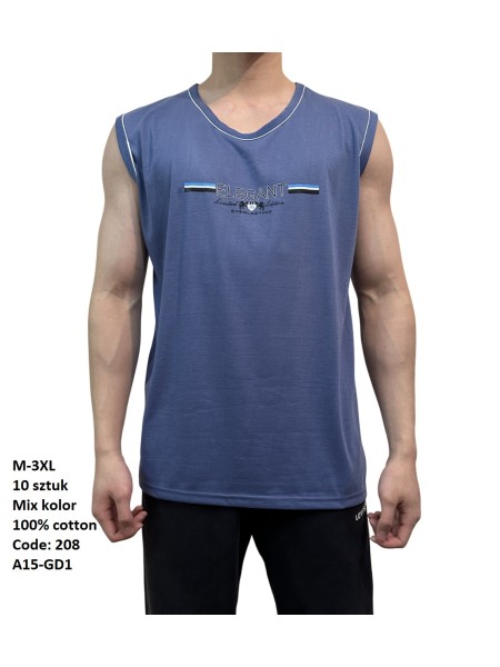 Bluzki MĘSKA , size m-3xl, paczka 10szt, mix kolor