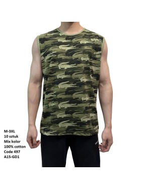 Bluzki MĘSKA , size m-3xl, paczka 10szt, mix kolor
