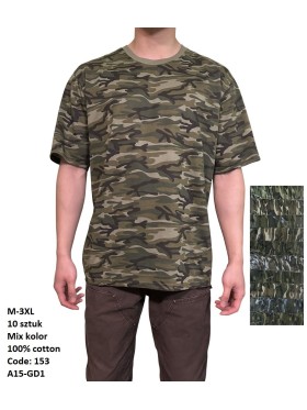 Bluzki MĘSKA , size m-3xl, paczka 10szt, mix kolor