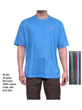 Bluzki MĘSKA , size m-3xl, paczka 10szt, mix kolor