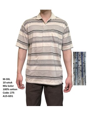 Bluzki MĘSKA , size m-3xl, paczka 10szt, mix kolor