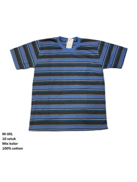 Bluzki MĘSKA , size m-3xl, paczka 10szt, mix kolor