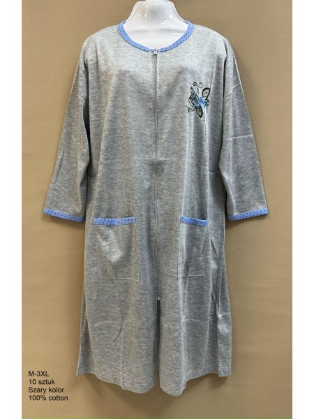 Szlafrok damskie, size m-3xl, paczka 10szt, 1kolor