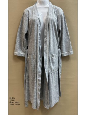Szlafrok damskie, size m-3xl, paczka 10szt, 1kolor