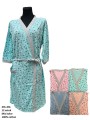 Szlafrok damskie, size 2xl-4xl, paczka 12szt, mix kolor