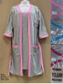 Szlafrok + koszula damskie, size m-2xl, paczka 12szt, 1kolor