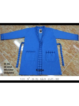 Szlafrok MĘSKA, size m-3xl, paczka 10szt, mix kolor