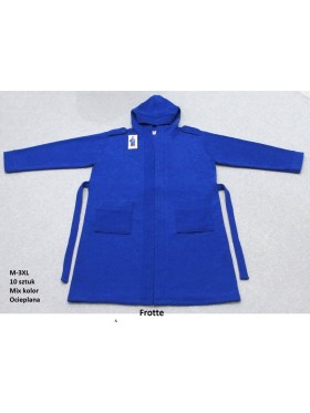 Szlafrok MĘSKA, size m-3xl, paczka 10szt, mix kolor