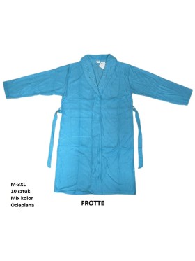 Szlafrok damskie, size m-3xl, paczka 10szt, mix kolor