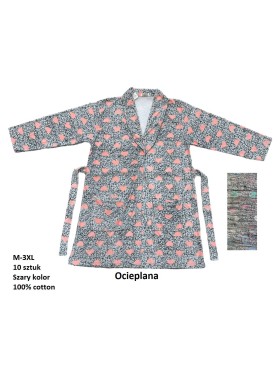 Szlafrok damskie, size m-3xl, paczka 10szt, 1kolor