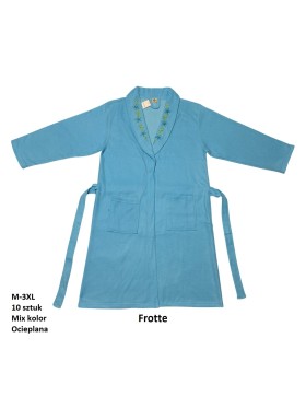 Szlafrok damskie, size m-3xl, paczka 10szt, mix kolor