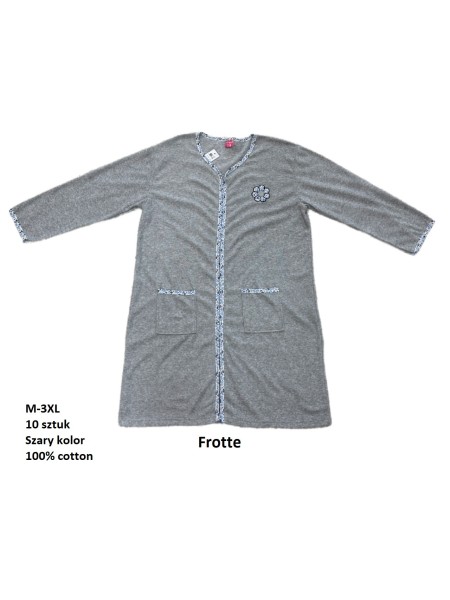Szlafrok damskie, size m-3xl, paczka 10szt, 1kolor