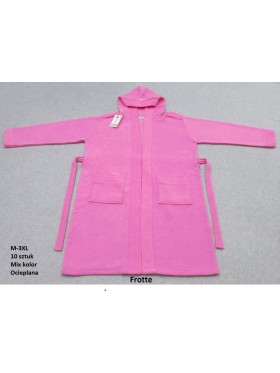 Szlafrok damskie, size m-3xl, paczka 10szt, mix kolor