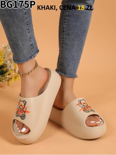 Buty Klapki Damskie (36-41,12par)