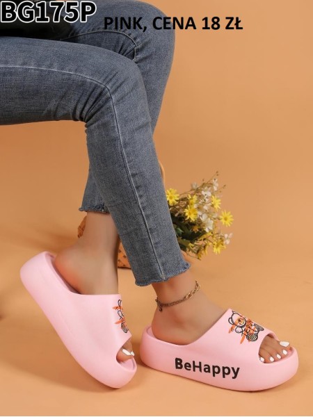 Buty Klapki Damskie (36-41,12par)
