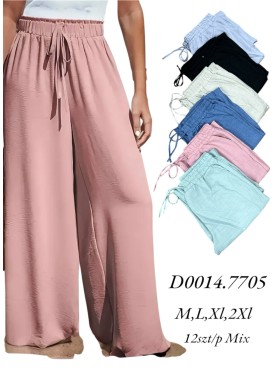 Spodnie damskie , size m-2xl, paczka 12szt, mix kolor