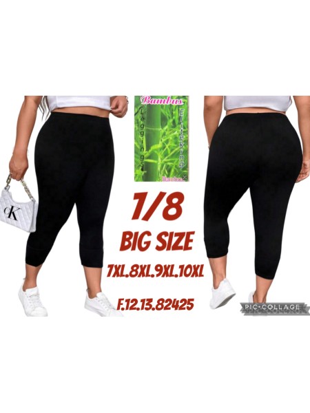 Legginsy damskie , size 7-10xl, paczka 12szt, 1 kolor