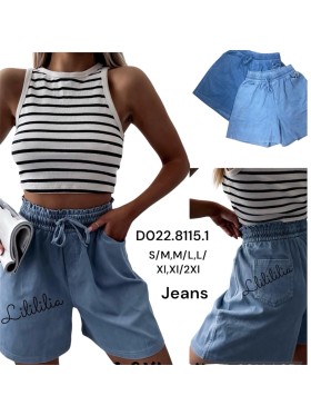 Spodenki jeansowe damskie , size s-xl, paczka 12szt, mix kolor