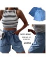 Spodenki jeansowe damskie , size s-xl, paczka 12szt, mix kolor