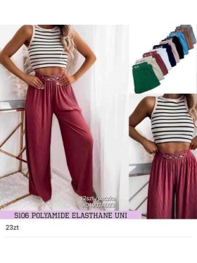 Spodnie damskie , size uni, paczka 12szt, mix kolor