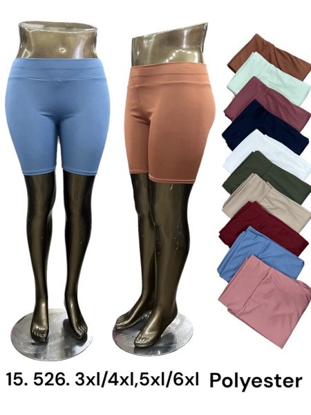 Legginsy damskie , size 3-6xl, paczka 12szt, mix kolor