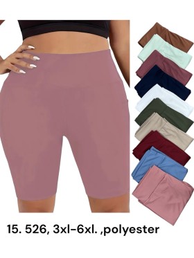 Legginsy damskie , size 3-6xl, paczka 12szt, mix kolor