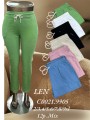 Spodnie damskie , size 2-9XL, paczka 12szt, mix kolor