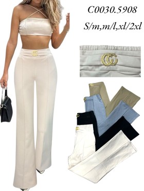 Spodnie damskie , size S-2XL, paczka 12szt, mix kolor