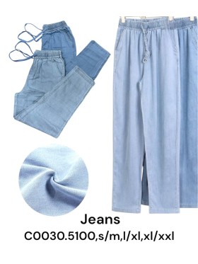Jeansy damskie , size S-2XL, paczka 12szt, mix kolor