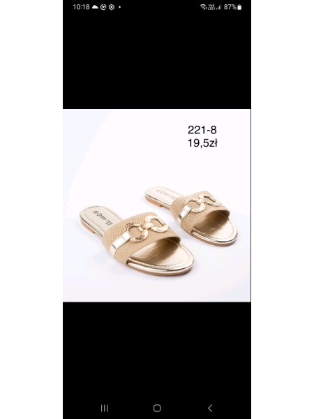 Buty Klapki Damskie (36-41,12par)