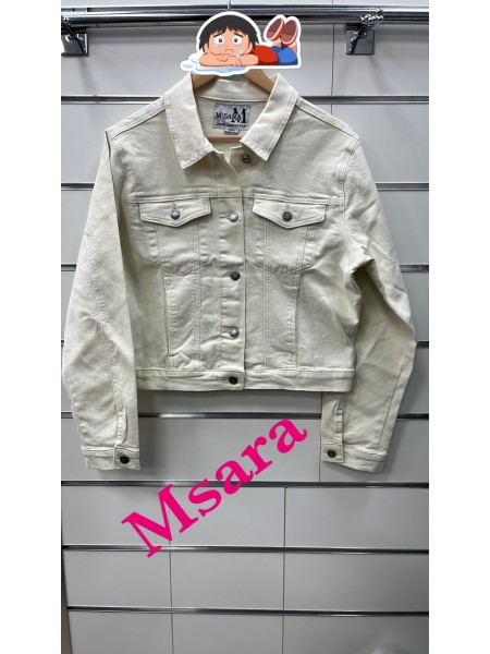 Kurtki Jeansowe damskie M'sara, size 2-6xl, paczka 10szt,