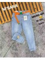 Jeansy damskie M'sara, size m-3xl, paczka 12szt,