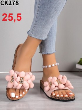 Buty Klapki Damskie (36-41,12par)