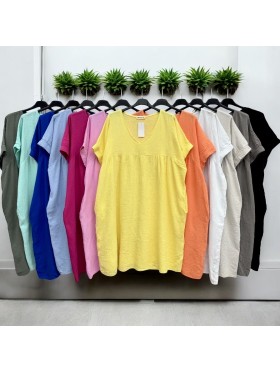 Sukienki damskie wloskie, size uni, paczka 6szt, mix kolor