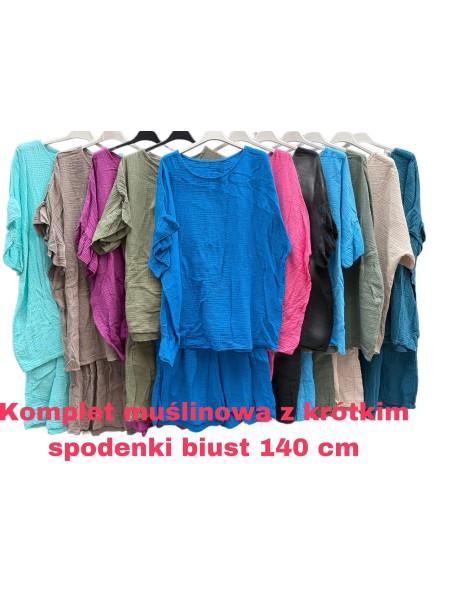 Komplety damskie wloskie, size uni, paczka 6szt, mix kolor