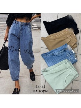 Jeansy damskie , size 34-42, paczka 10szt,1 kolor