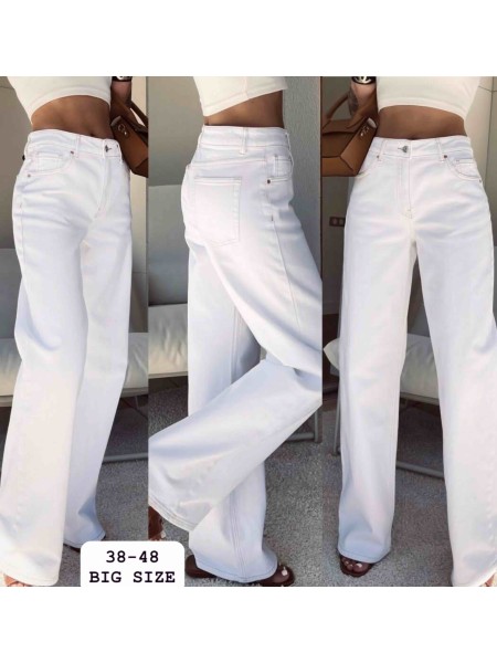 Jeansy damskie , size 38-48, paczka 12szt,