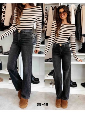 Jeansy damskie , size 38-48, paczka 12szt,