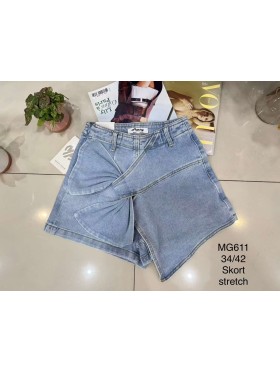 Spodenki jeansowe damskie , size 34-42, paczka 10szt,