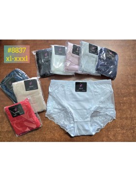 Majtki damskie, size xl-3xl paczka 24szt ,mix kolor