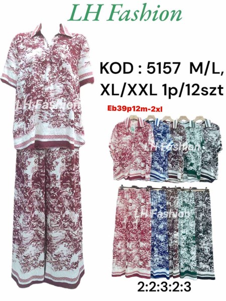 Komplety damskie , size m-2xl, paczka 12szt, mix kolor