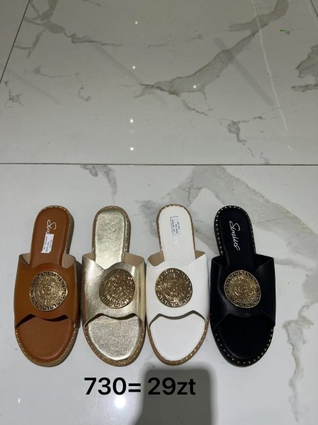 Buty Klapki Damskie (36-41,12par)