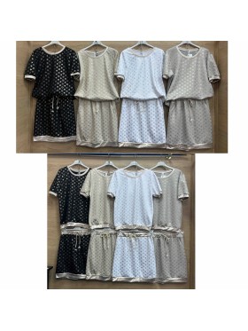 Komplety damskie , size s-xl, paczka 12szt, mix kolor