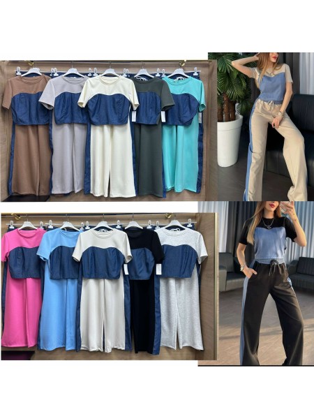 Komplety damskie wloskie, size uni, paczka 6szt, mix kolor