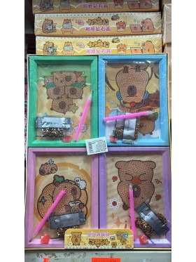 ZABAWKI capybara. 20 SZT / PACZKA, KOLOR JAK NA ZDZIĘCIU