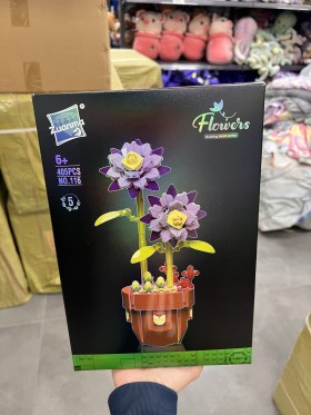 ZABAWKI FLOWERS. 3 SZT / PACZKA, KOLOR JAK NA ZDZIĘCIU