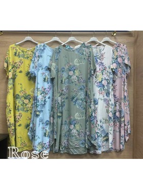 Sukienki damskie wloskie, size uni, paczka 6szt, mix kolor