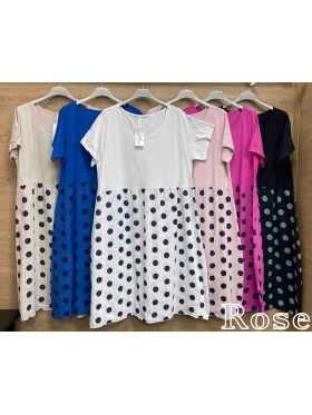 Sukienki damskie wloskie, size uni, paczka 6szt, mix kolor