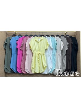 Sukienki damskie wloskie, size uni, paczka 6szt, mix kolor