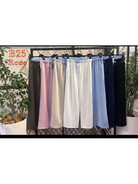 Spodnie damskie wloskie, size uni, paczka 6szt, mix kolor